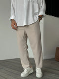 Pantalon tailleur pour hommes | Chino jogger large baggy