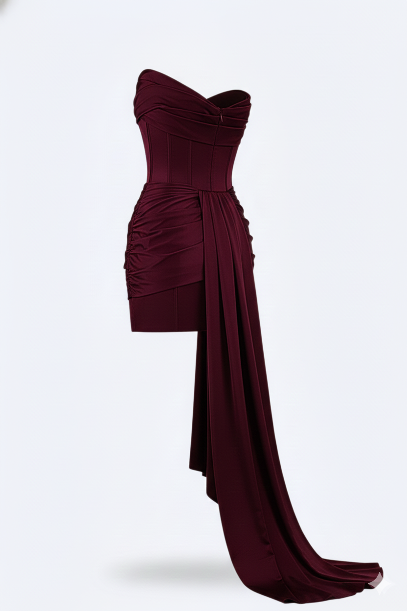 Robe de soirée moulante pour femme | Mini