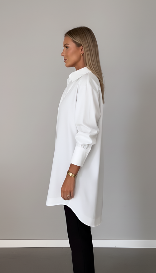 Chemise longue pour femme | Oversize blouse
