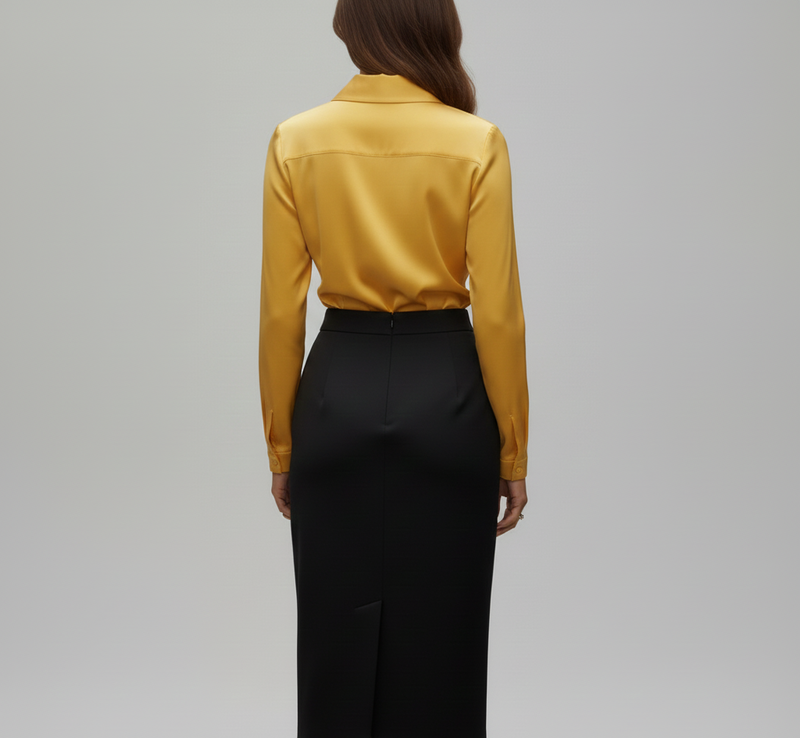 Chemisier chic pour femme | Blouse manche longue élégante