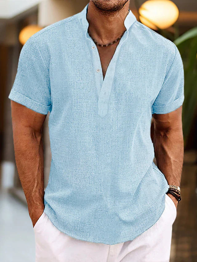 Chemise manche courte pour hommes | Oversize