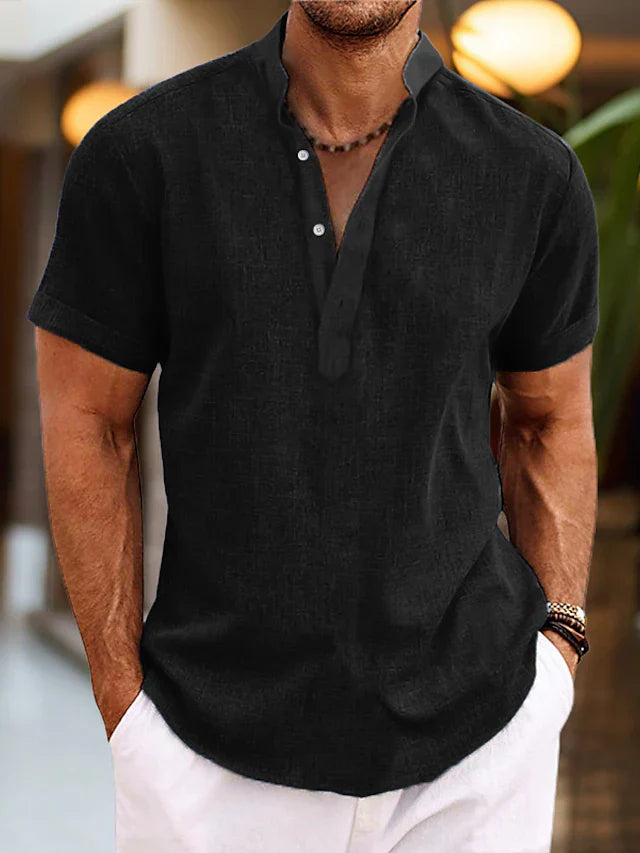 Chemise manche courte pour hommes | Oversize
