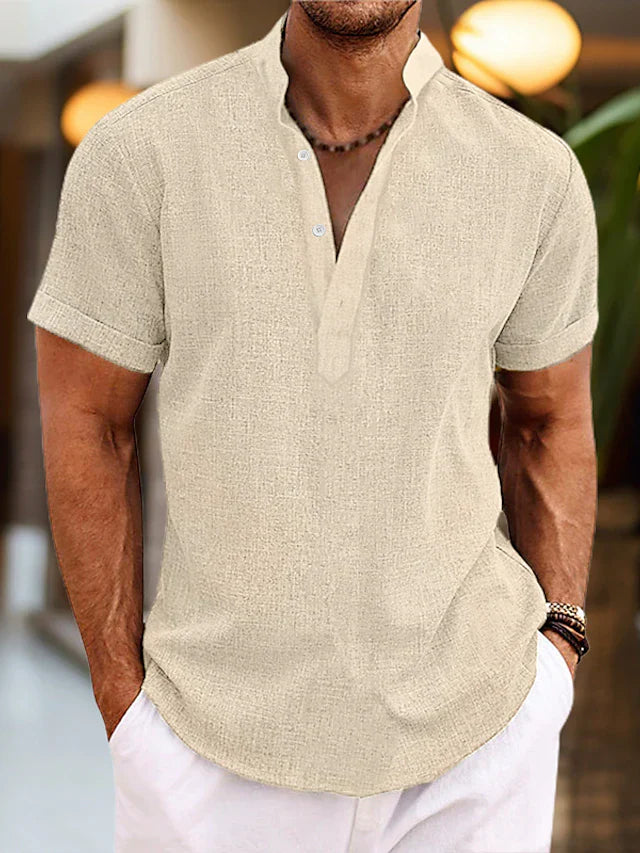 Chemise manche courte pour hommes | Oversize