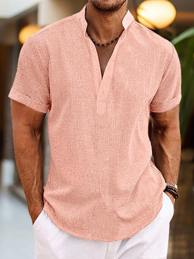Chemise manche courte pour hommes | Oversize